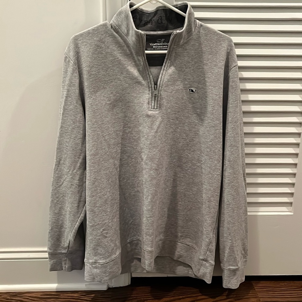 Men’s Vineyard Vines Performance Quarter Zip Sweater